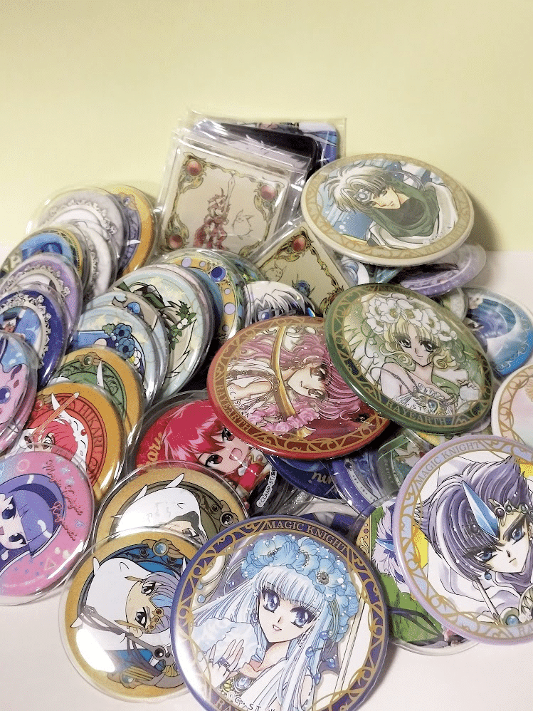 缶バッジまとめ】魔法騎士レイアース グッズ展示館｜一色翼｜【グッズ