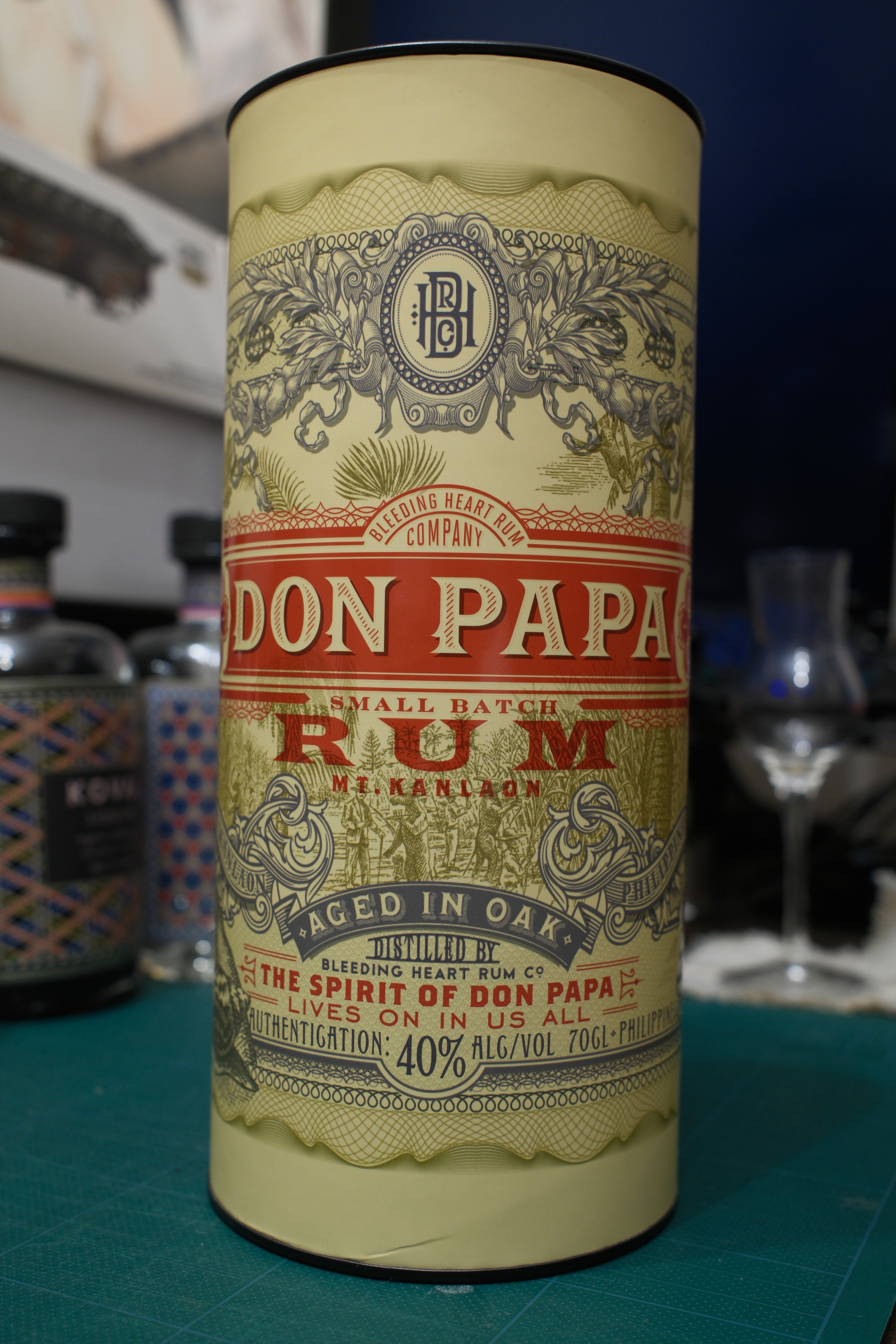 ドン・パパ ライエイジド ラム ラム酒) Don Papa Rye Cask ドンパパ・ライキャスク（箱付き