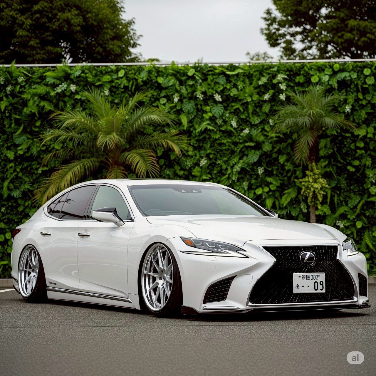 AIの自動車画像No.114│LEXUS LS｜Romaネコ (ローマネコ)