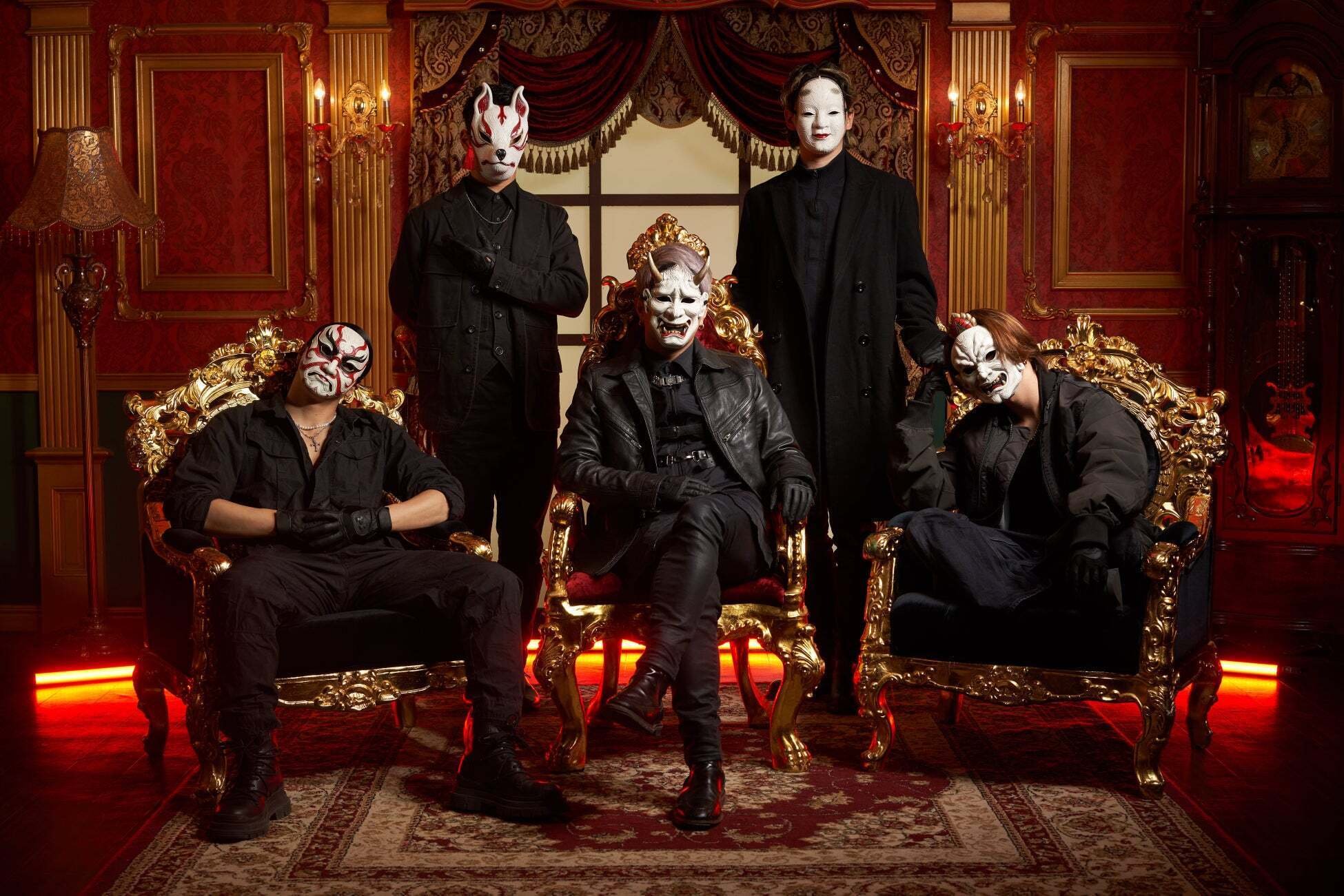 O-MENZ マスコット ぬいぐるみ コンプリートセット 謎のダンスお面集団「O-MENZ」のマスコットぬいぐるみが、ソユー・DMM