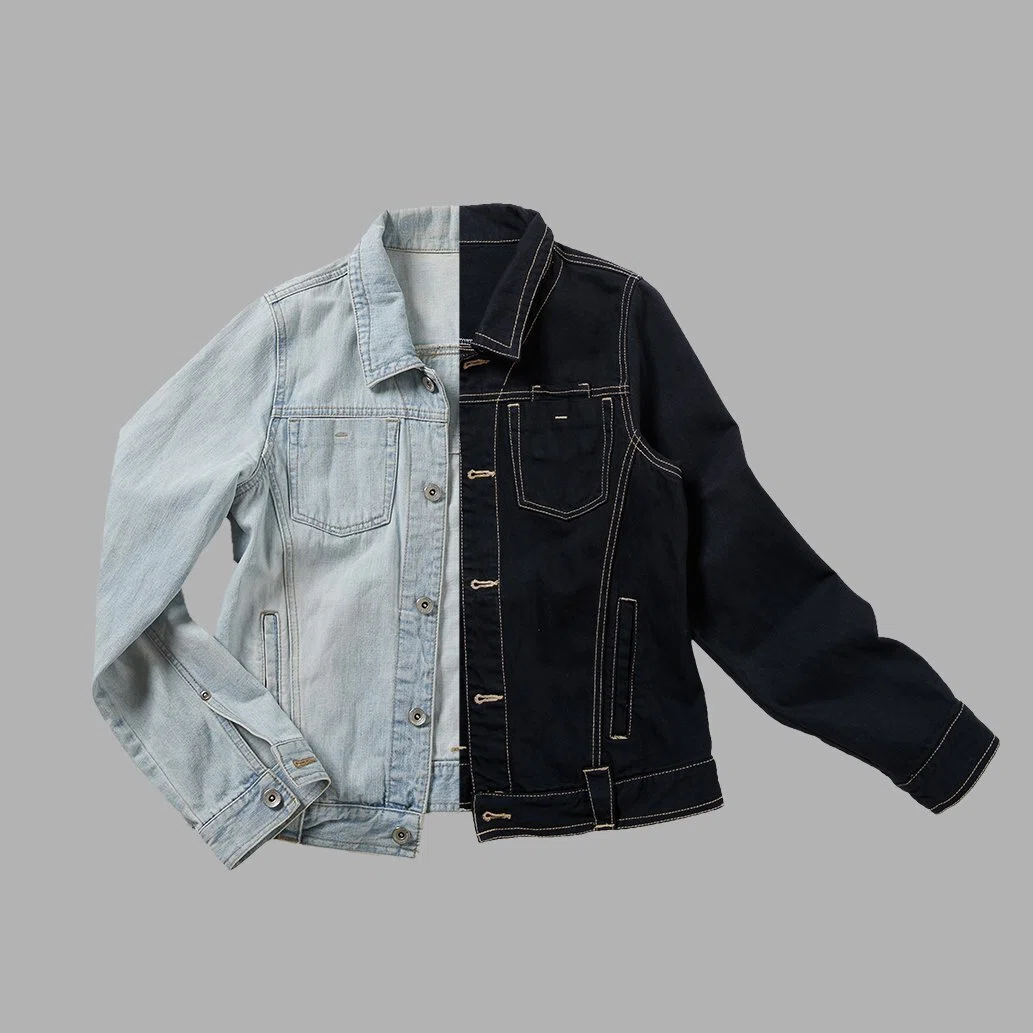 京都紋付 御黒染司×TemasKYOTO ジャケット 京都紋付によるリウェア