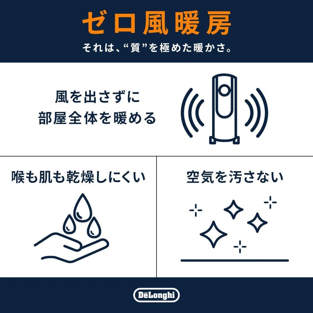 冬の暖房、快適さを諦めないで。デロンギ マルチダイナミックヒーター