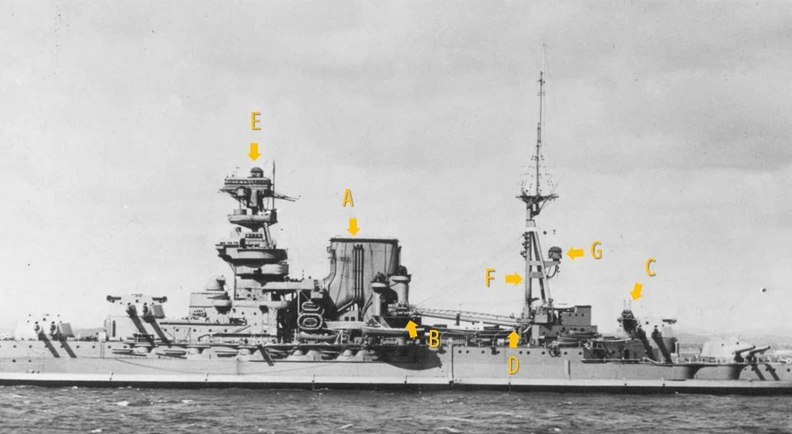 HMS Queen Elizabeth Class 1941 英国海軍クイーン・エリザベス級1941