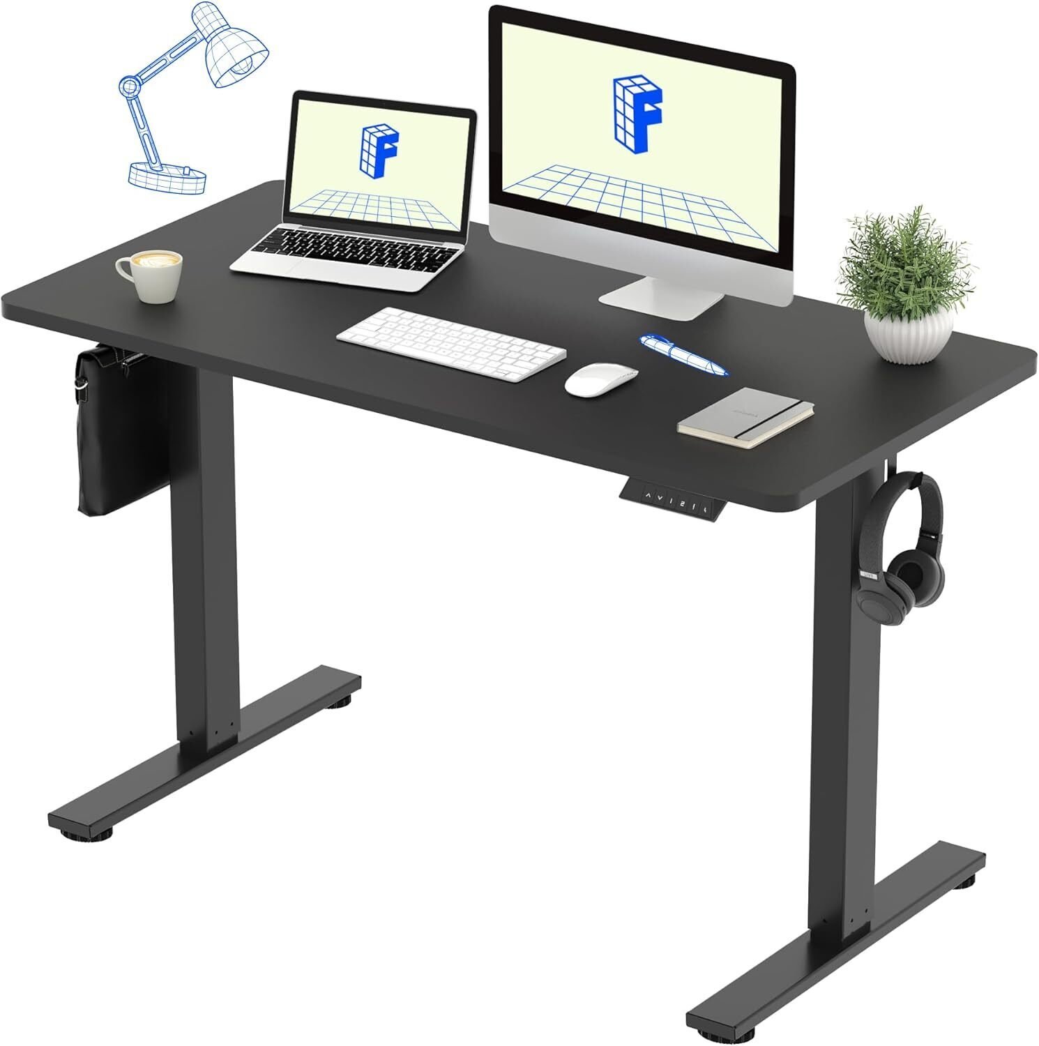 【プロフ読んでください☆彡 専用】 【セット販売①(※)】電動昇降式デスク プロフ読んでください☆彡 専用】 【セット販売①(※)】電動昇降式デスク