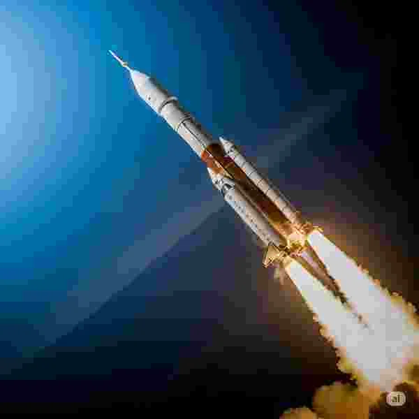 ロケット発射 写真素材（サンプル）03