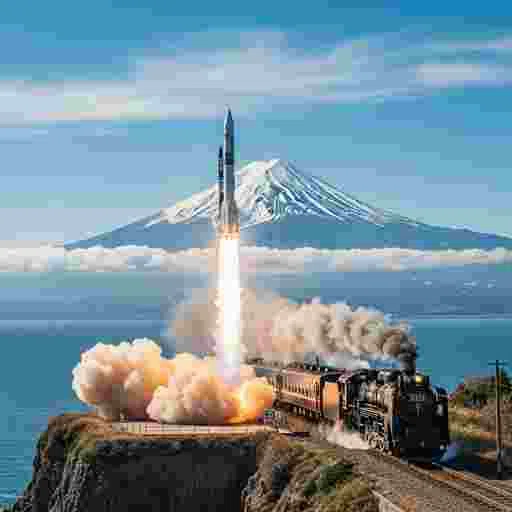 ロケット発射 写真素材（サンプル）040