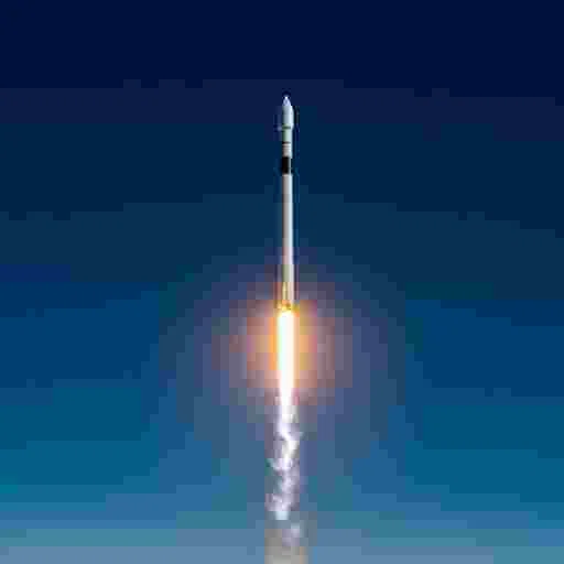 ロケット発射 写真素材（サンプル）011ロケット発射 写真素材（サンプル）011