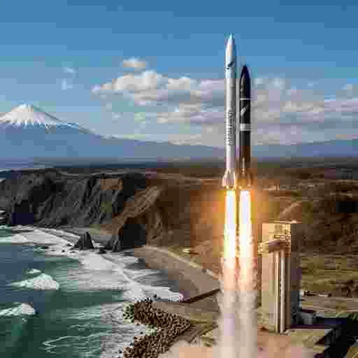 ロケット発射 写真素材（サンプル）039