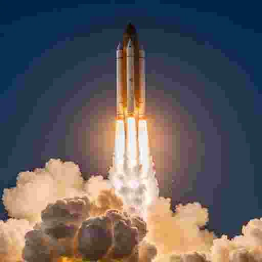 ロケット発射 写真素材（サンプル）08