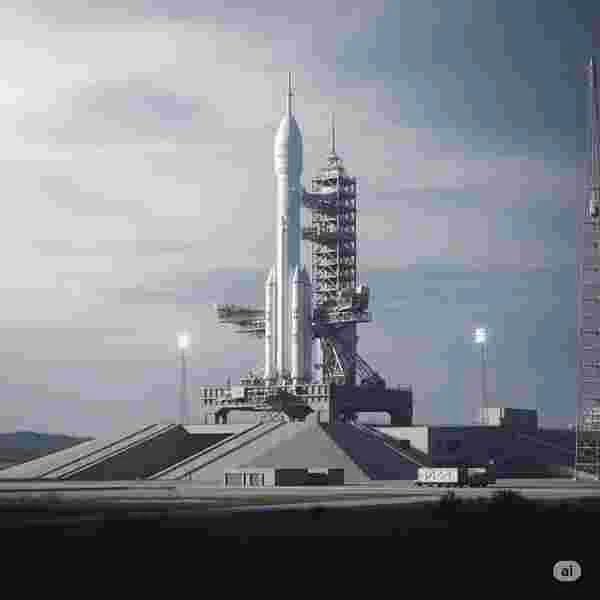 ロケット発射 写真素材（サンプル）032
