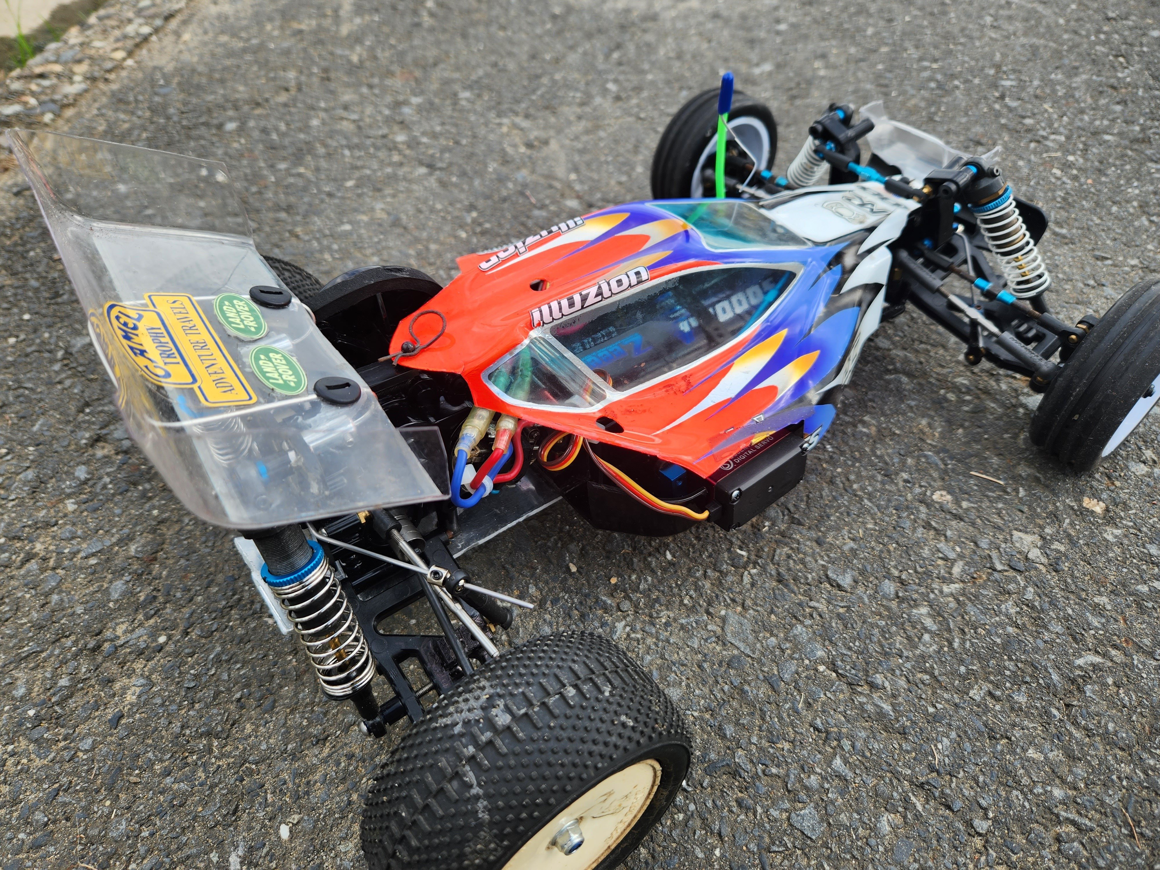 タミヤ TD2 テスト走行のみ タミヤ TD2 テスト走行のみ タミヤ TD2