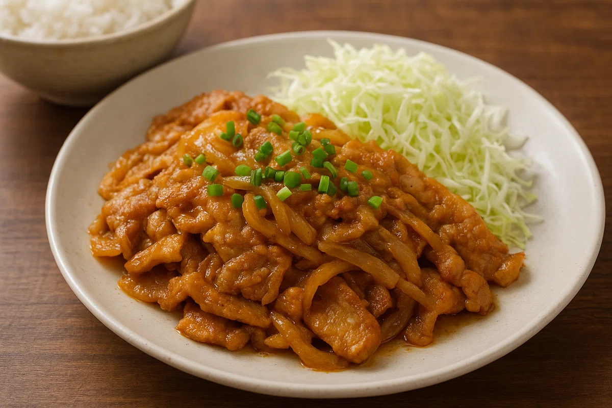 🥢 Spice Ginger Pork (Curry-Flavored Ginger Pork)｜コモやん
