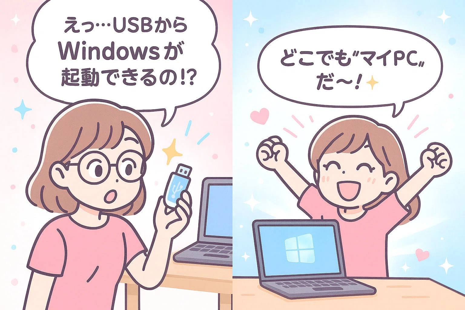 USB起動Windows 11！「どこでもMy PC」作成術｜中古パソコン屋の 