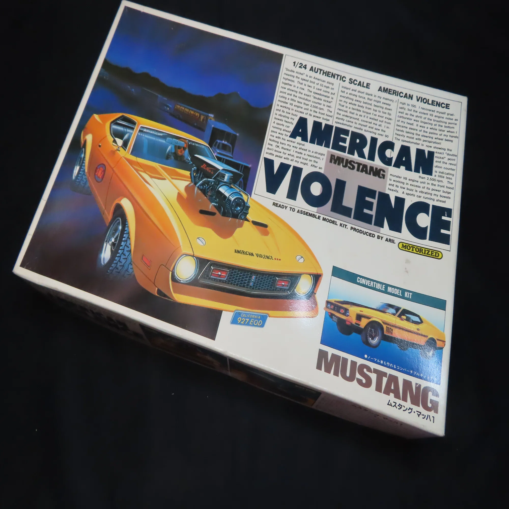 ARII】AMERICAN VIOLENCE MUSTANG｜積みプラ大好きオヤジ