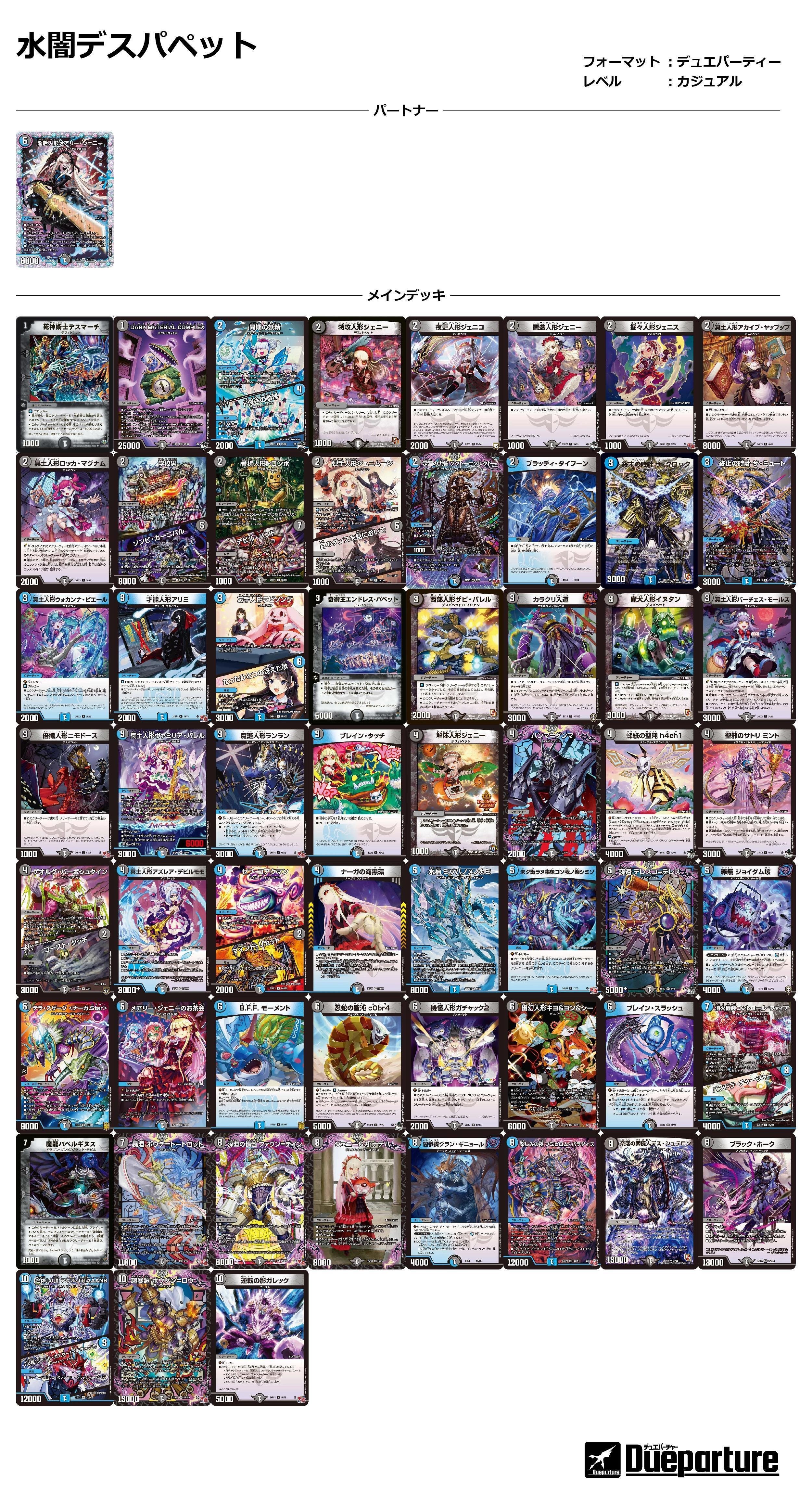 【本日まで】 ウサギロボ統率　デュエパーティー デッキ　スリーブ付き　デュエマ DM23-BD6 デュエル・マスターズTCG エキサイティング・デュエパ