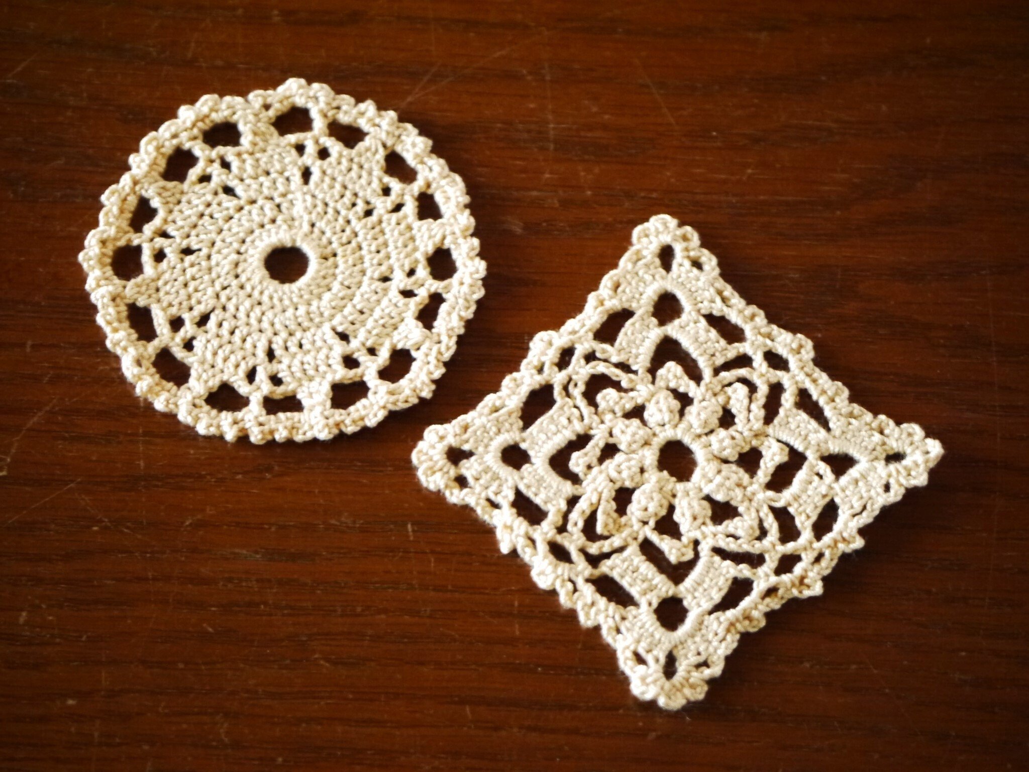 レース編み ドイリー・がまぐちほか｜sion