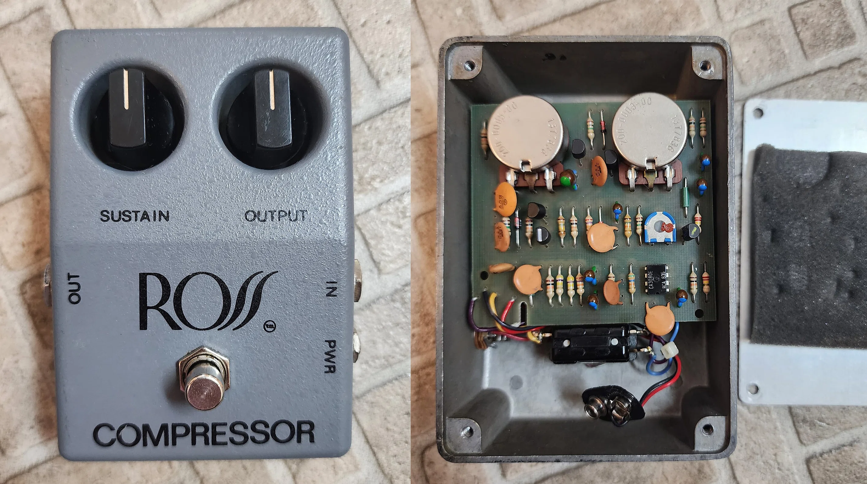 自作ROSS Compressor 希少缶CA3080 厳選パーツ 研磨仕上げ 【公式通販】