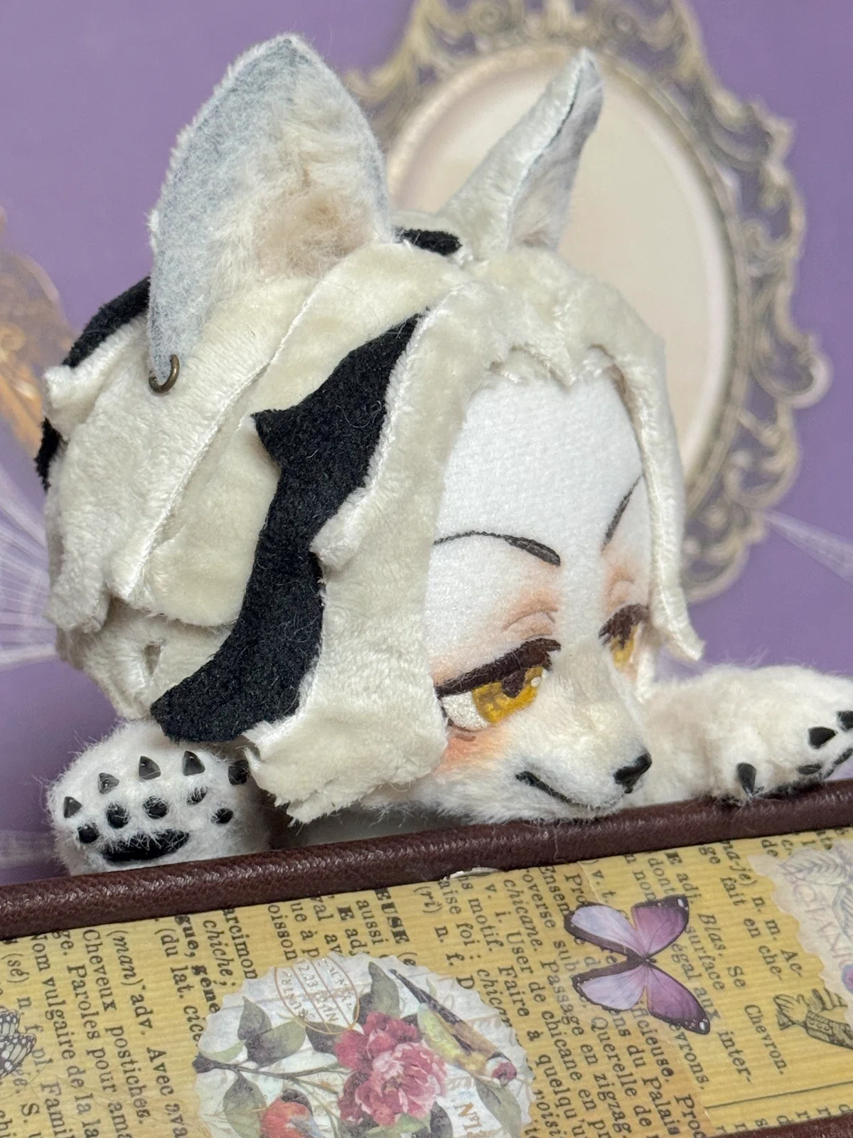 自作ぬいぐるみ・オオカミの男の子 狼男のぬいぐるみの型紙と作り方｜LINK