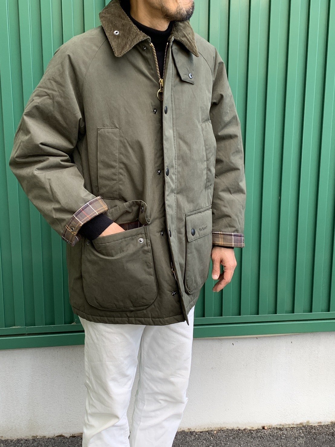 BARBOURのパデッドビデイルジャケットのご紹介です。｜SLOW JAM