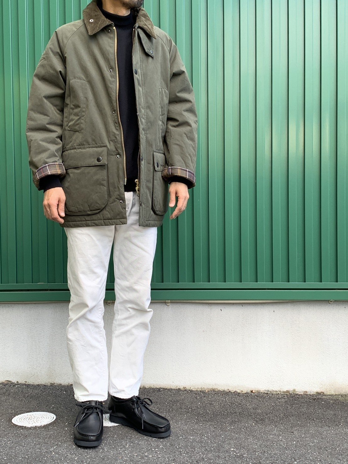 値下げしました！美品！バブアー ビデイル 中綿入りジャケットです