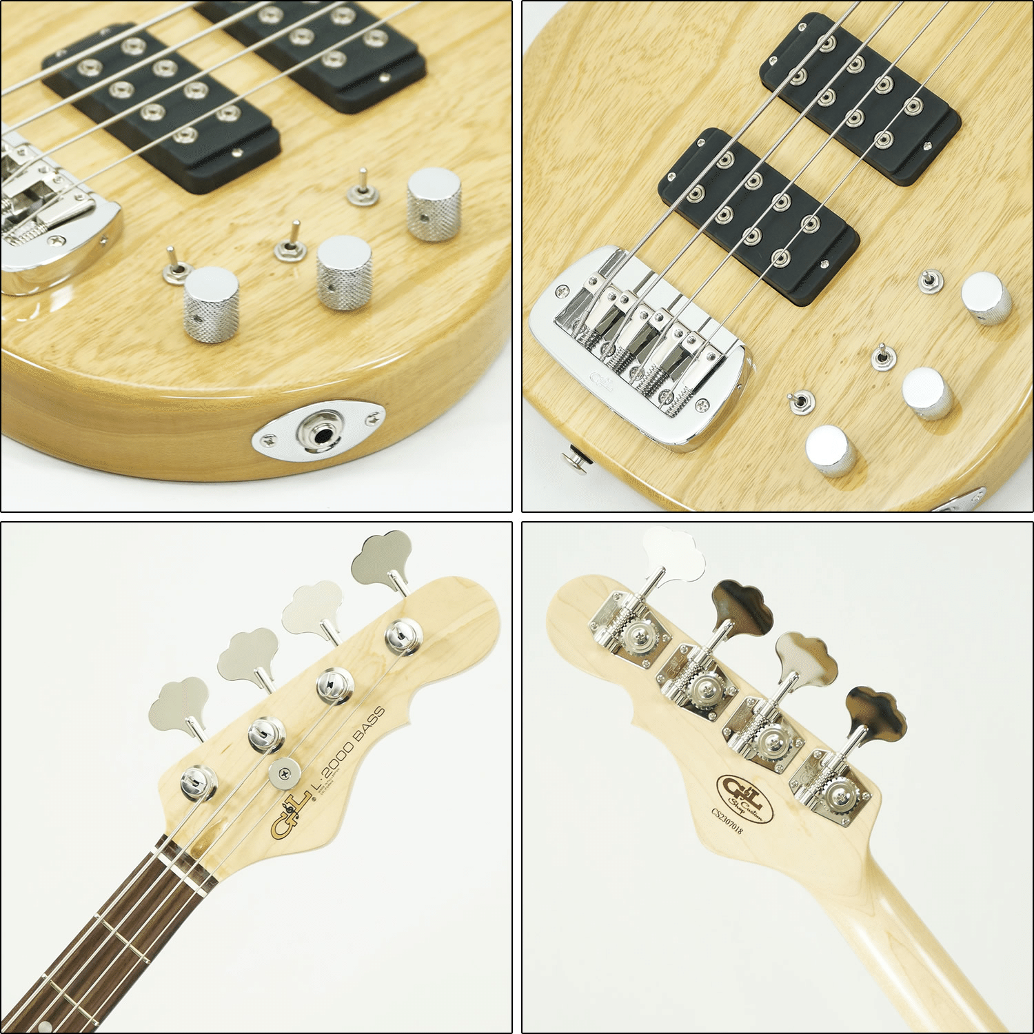 G&L祭り！USAカスタムショップ製の極上「L-2000」！こちらは王道の