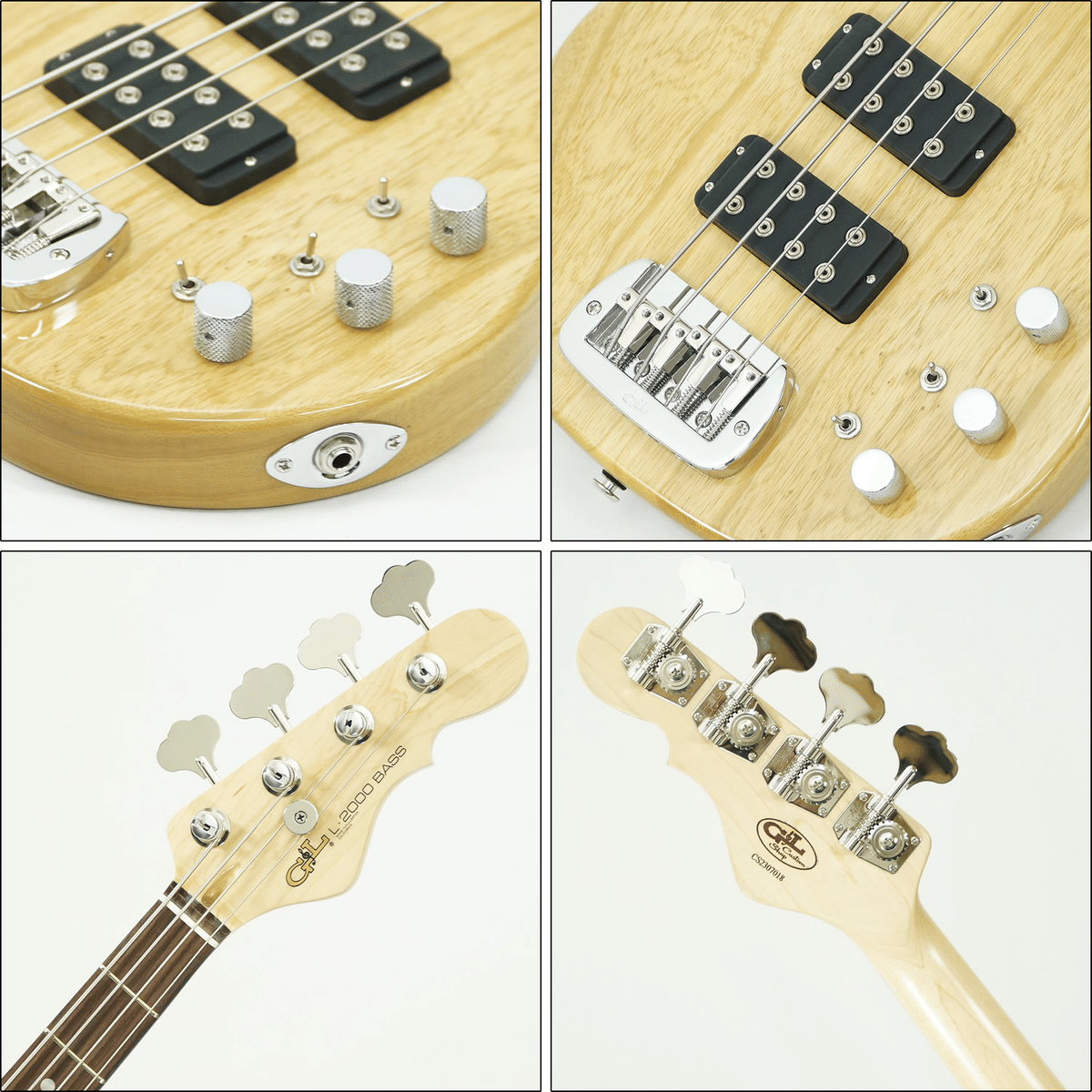 G&L祭り！USAカスタムショップ製の極上「L-2000」！こちらは王道