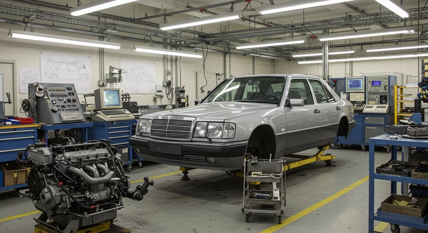 ベンツ500Eの真実：ポルシェが手がけた伝説のスーパーセダン 