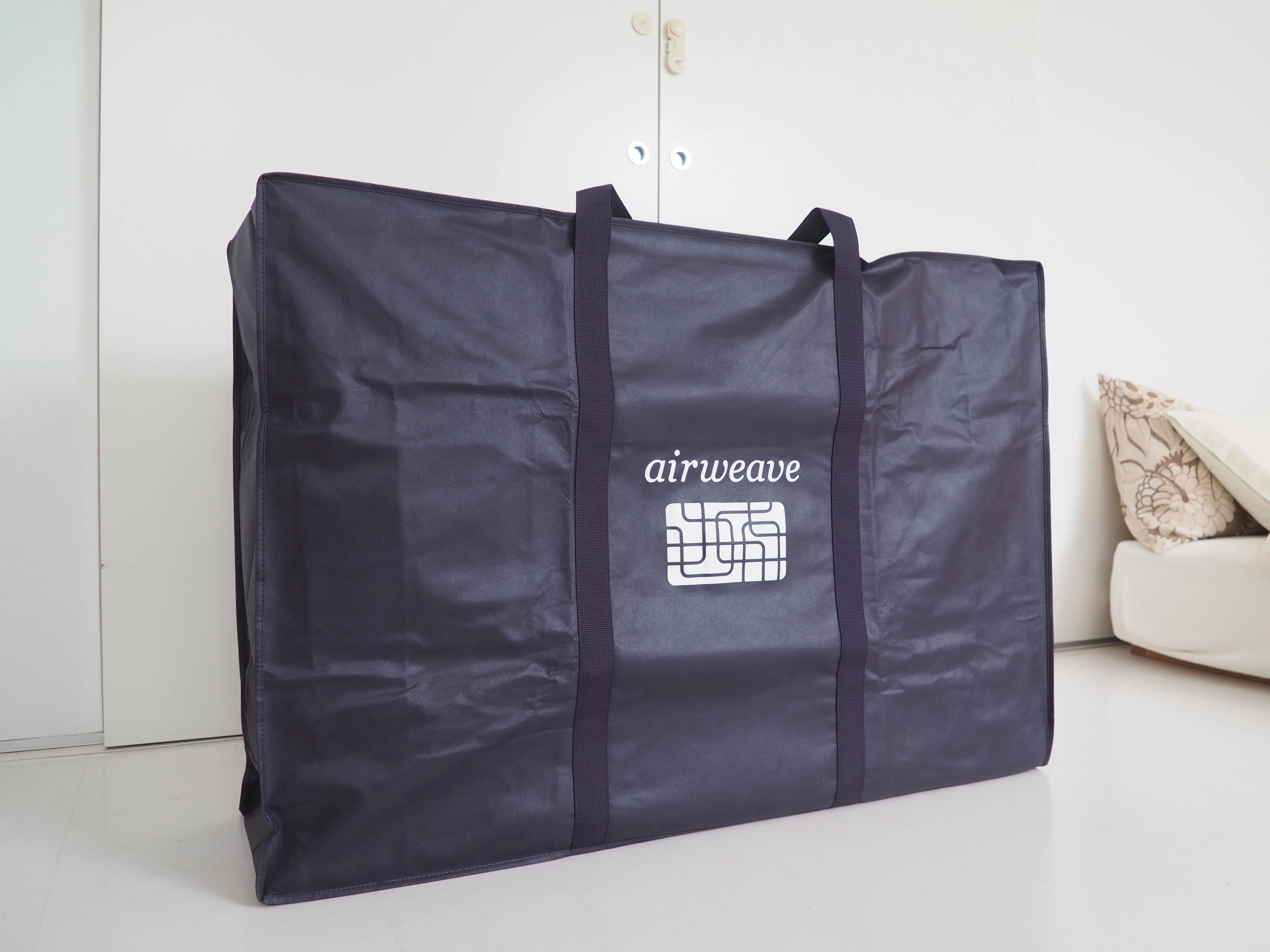 airweave 折りたたみマットレス 黒 収納バッグ付き 整理収納アドバイザー的 マットレスの選び方｜CHIZU｜モノと思考の整理✎𓂃
