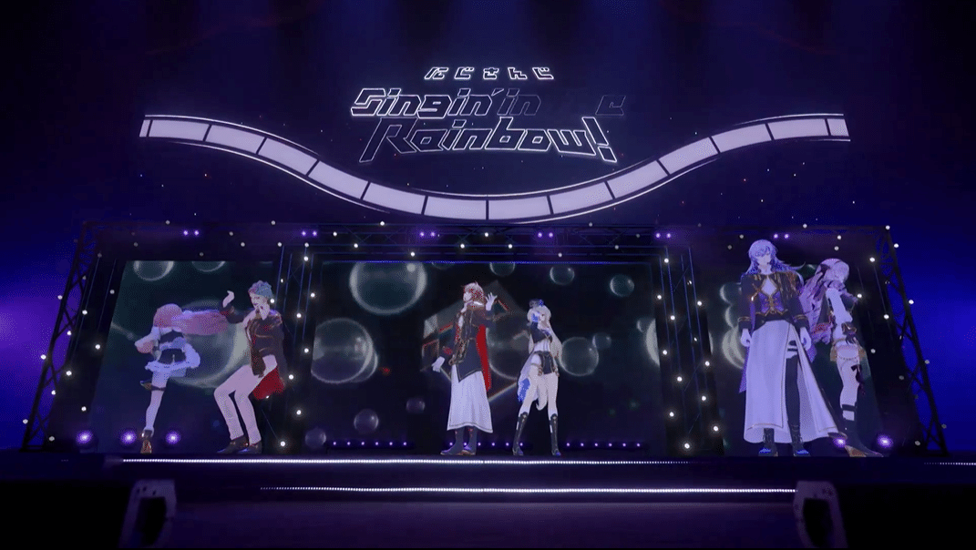 ま*る様 にじさんじ SitR 広島公演 会場限定 フライヤー にじさんじ WORLD TOUR 2025 Singin' in the Rainbow！」広島