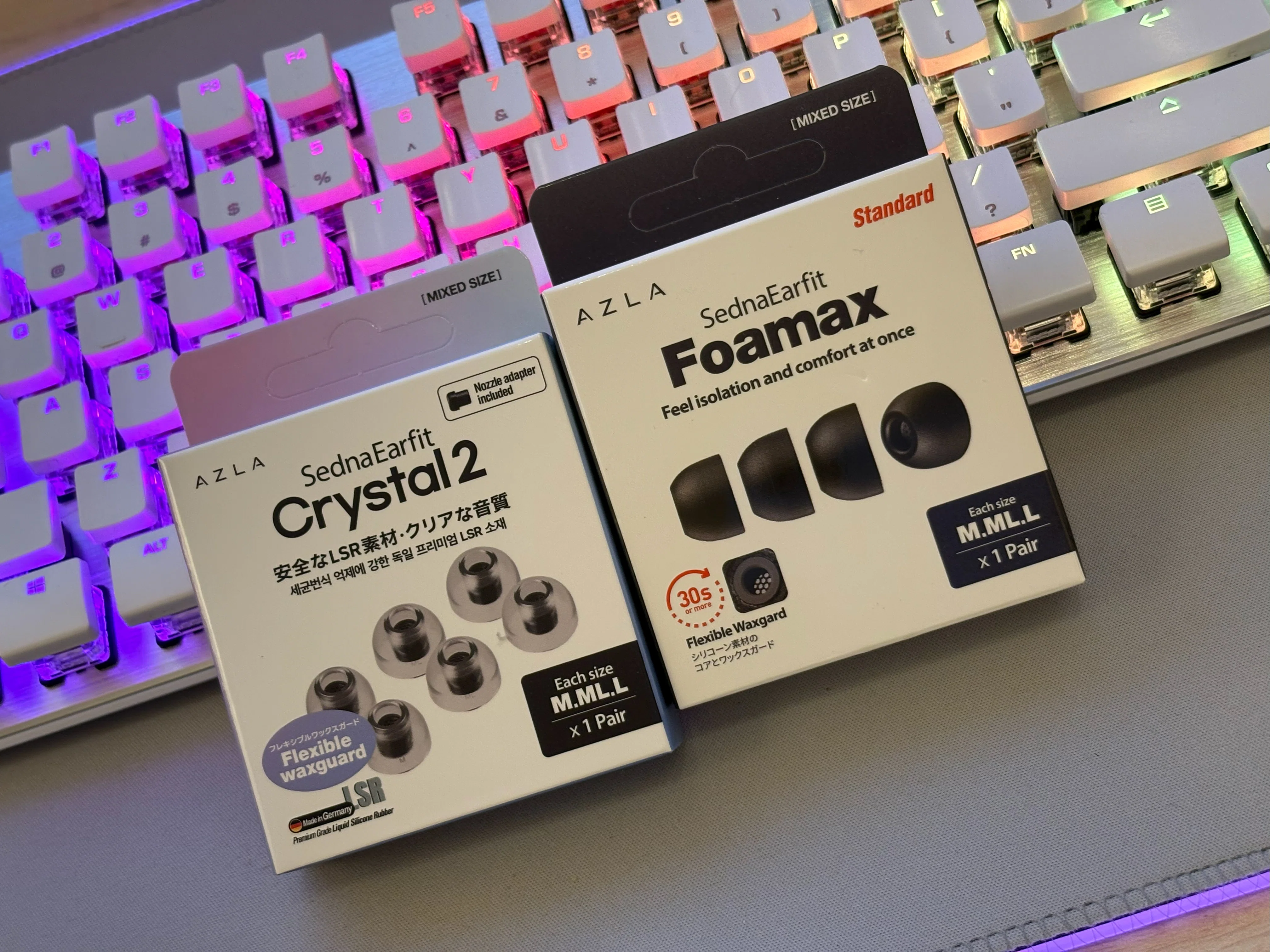 メモ] SONY INZONE Buds×AZLA イヤーピース比較レビュー: Crystal 2 と