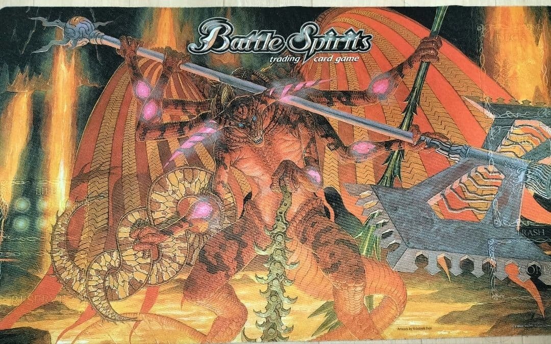 バトスピ 海外版 プレイマット ドラグノ大隊長 バトスピ】海外プレイマット｜いろは