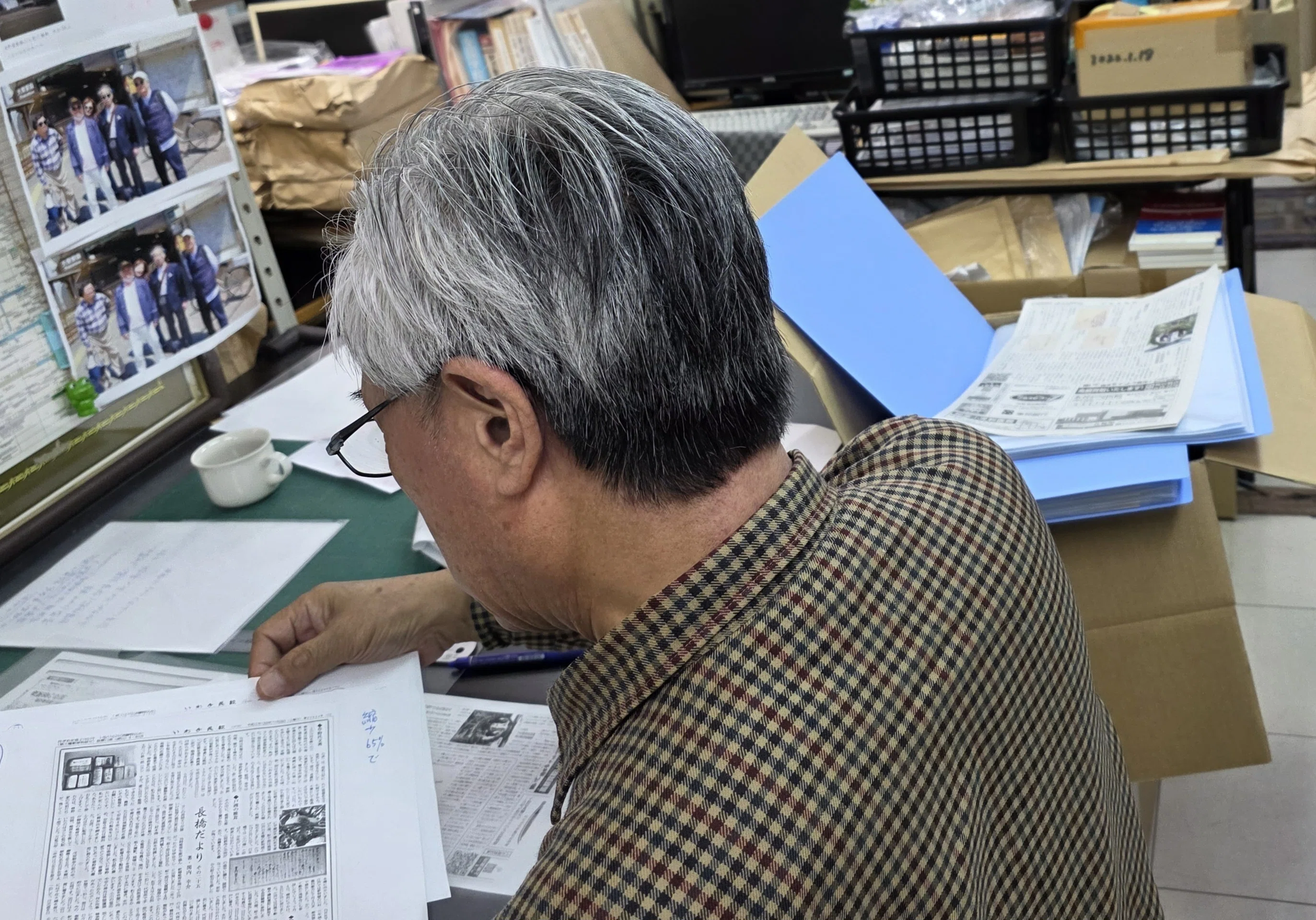 38 近現代文学研究者澤正宏先生(福島大学名誉教授・西脇順三郎研究者