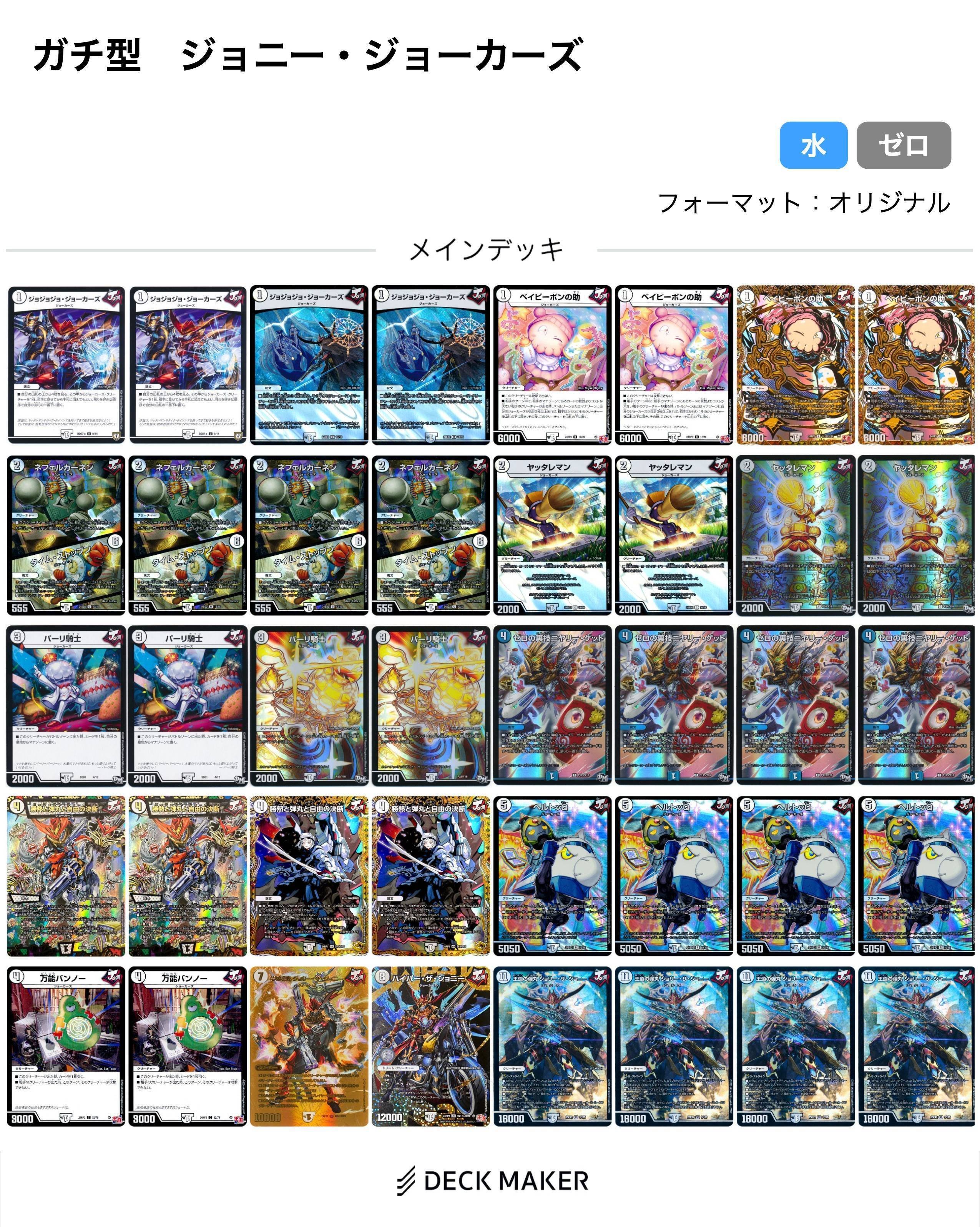 ジョーカーズ　デッキ　高レート ジョーカーズの落書きメモ帳｜風馬 成道@週2回投稿