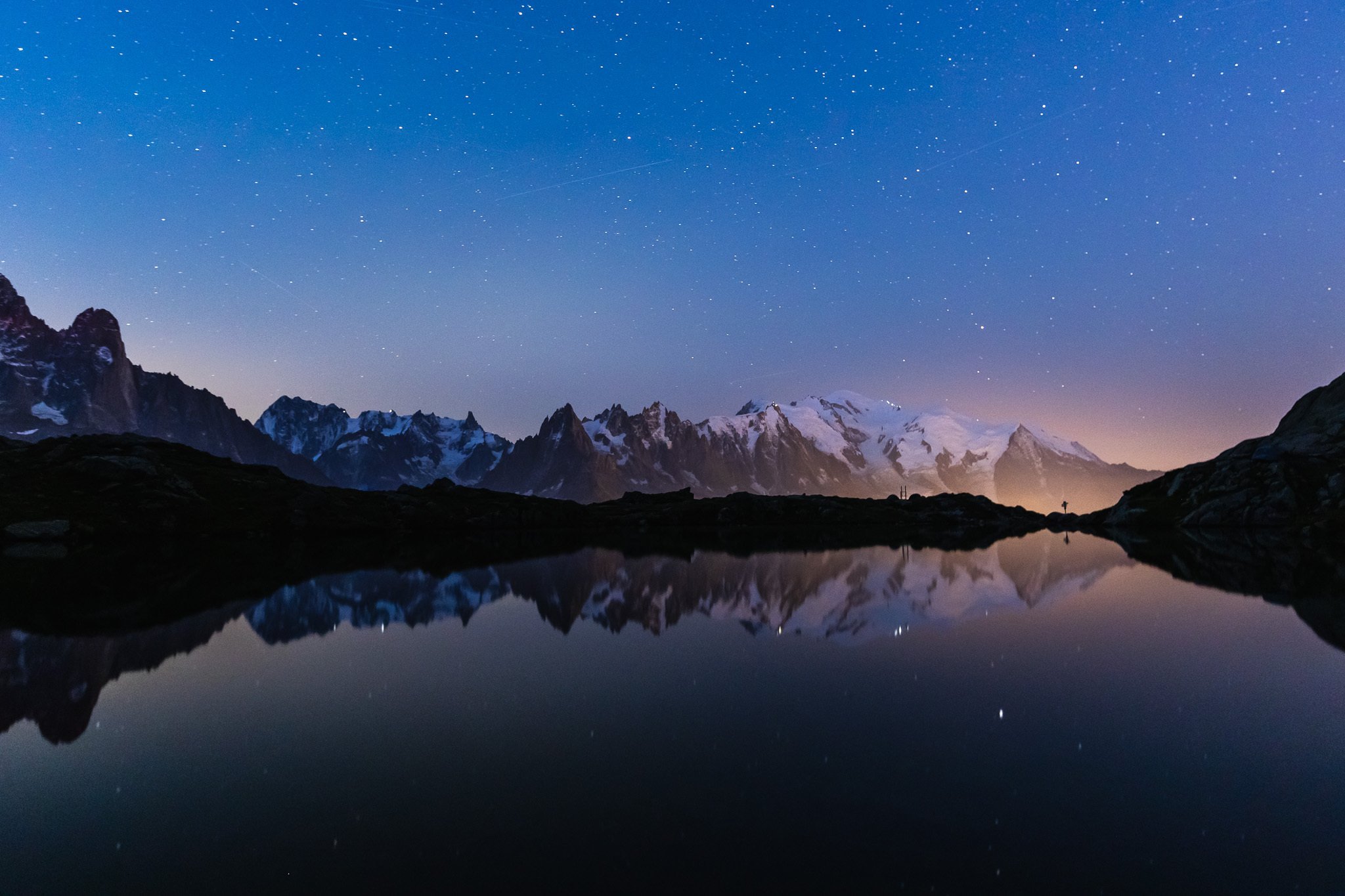 山の写真｜純白のMont Blanc - モンブラン｜jun｜自然や旅の写真をお