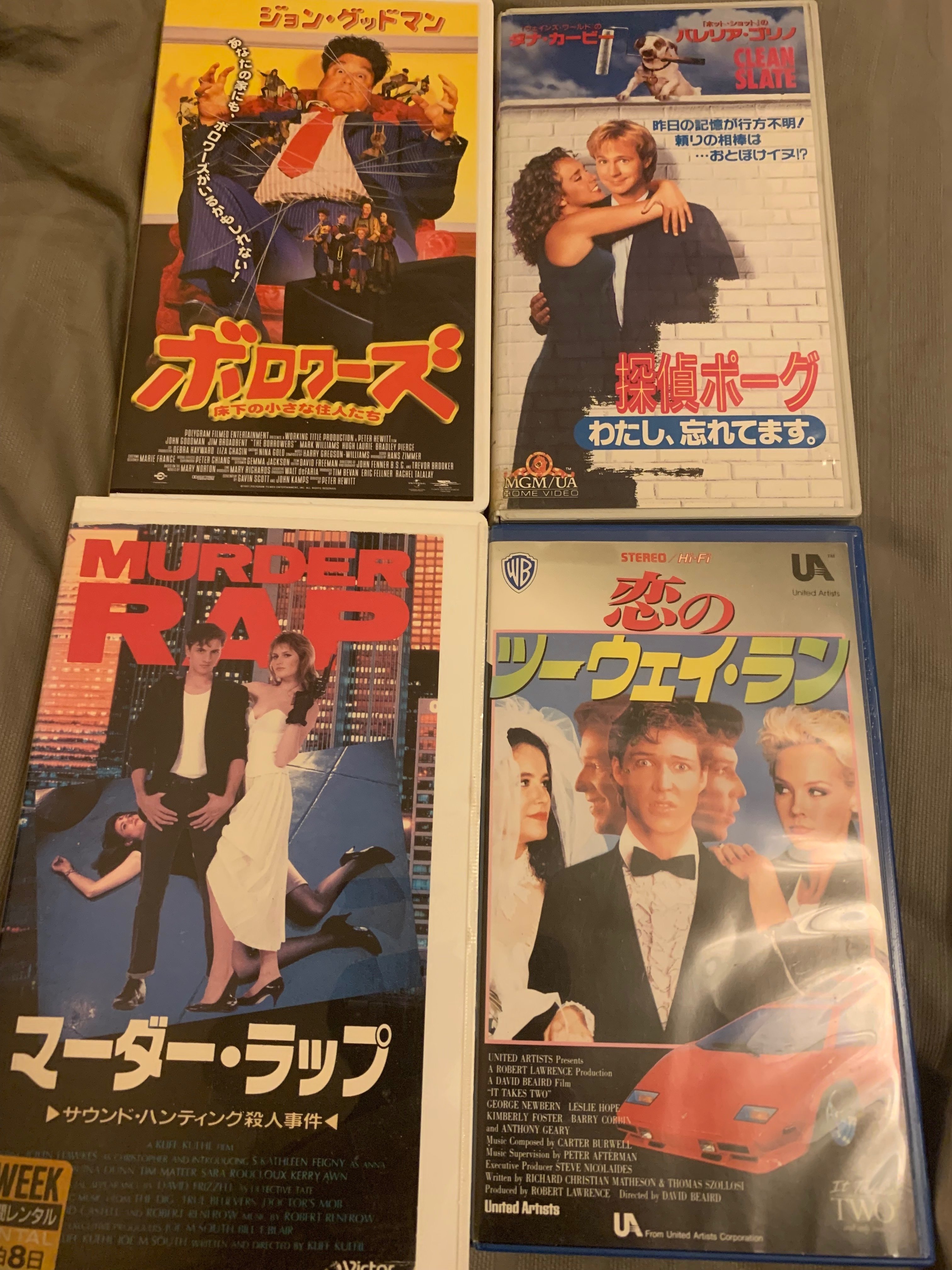 最近買った洋画VHS｜浅野公喜 コウキシャウト(Kouki Shouts To