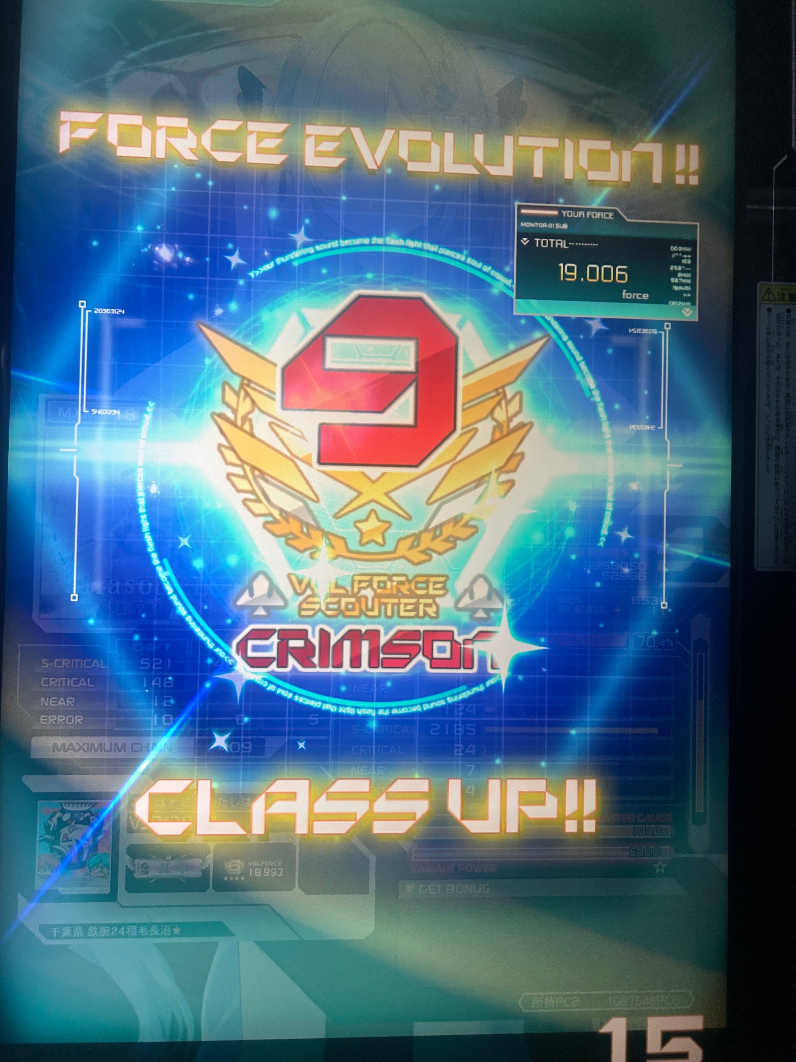 SDVX】 クリムゾン3000クレ物語｜ぽぺら小傘