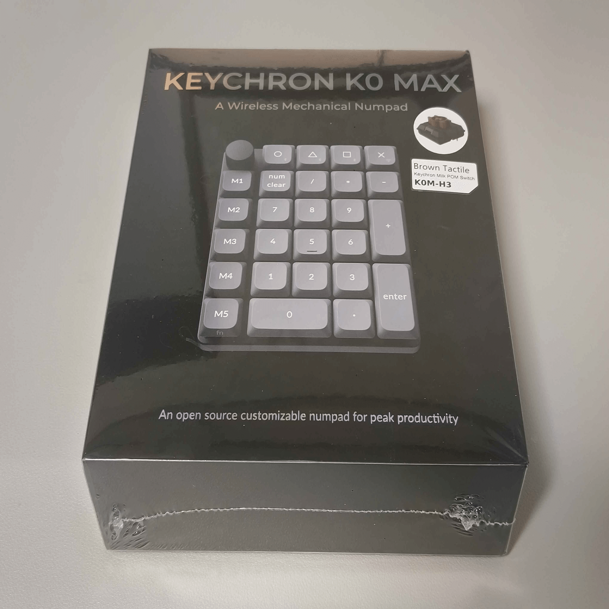 □レビュー#01｜Keychron K0 Max QMK｜技適認証あり｜左手デバイス