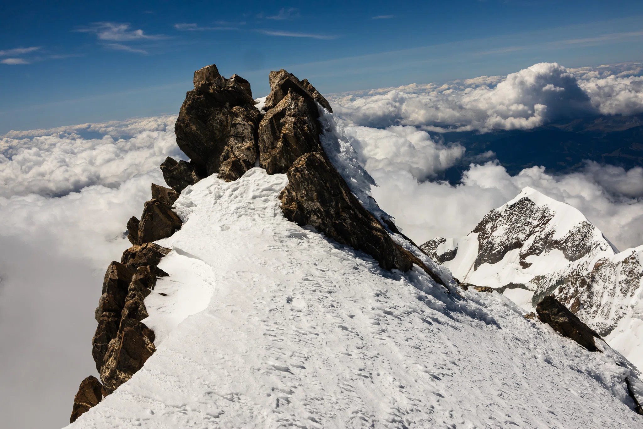 山の写真｜純白のMont Blanc - モンブラン｜jun｜自然や旅の写真をお