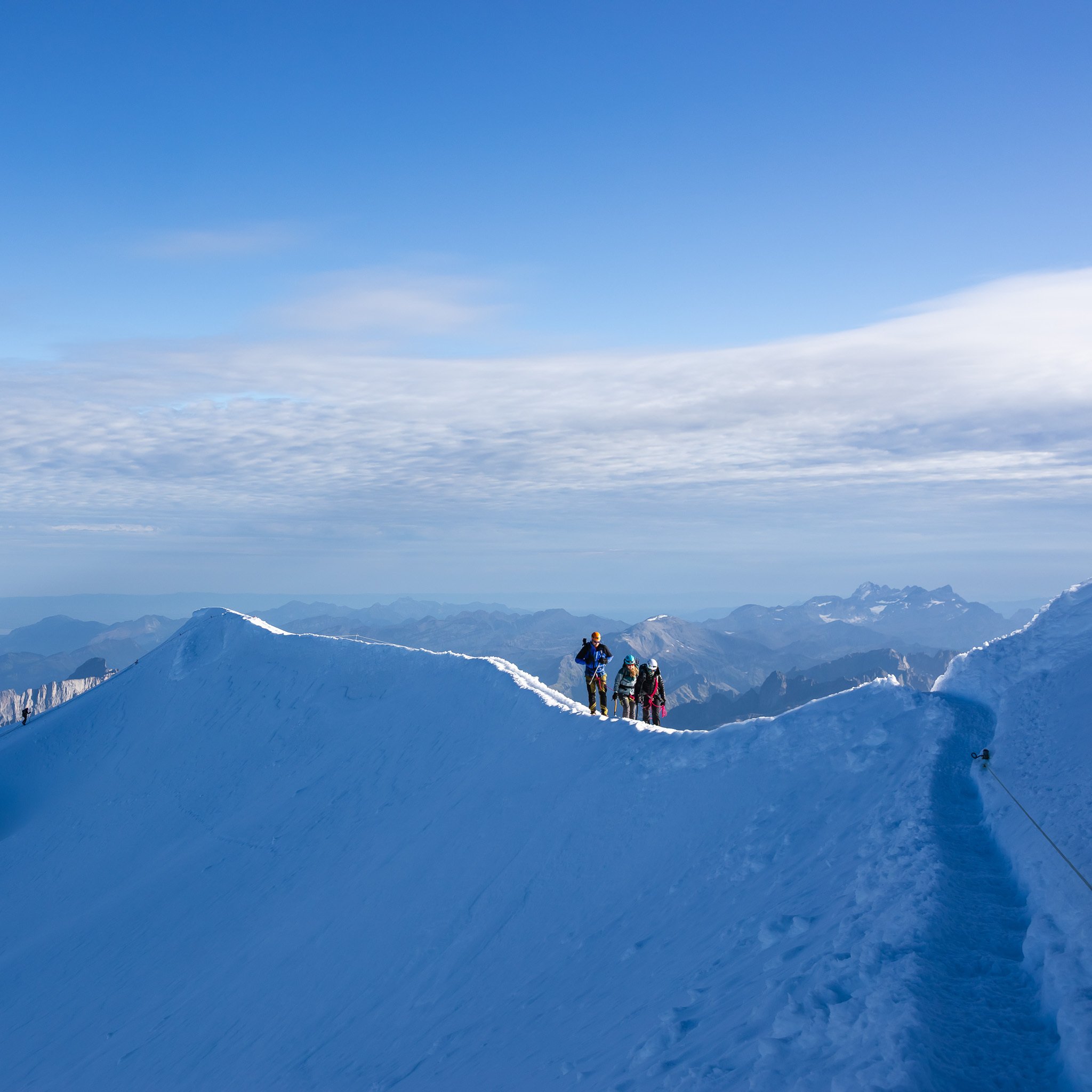 山の写真｜純白のMont Blanc - モンブラン｜jun｜自然や旅の写真をお