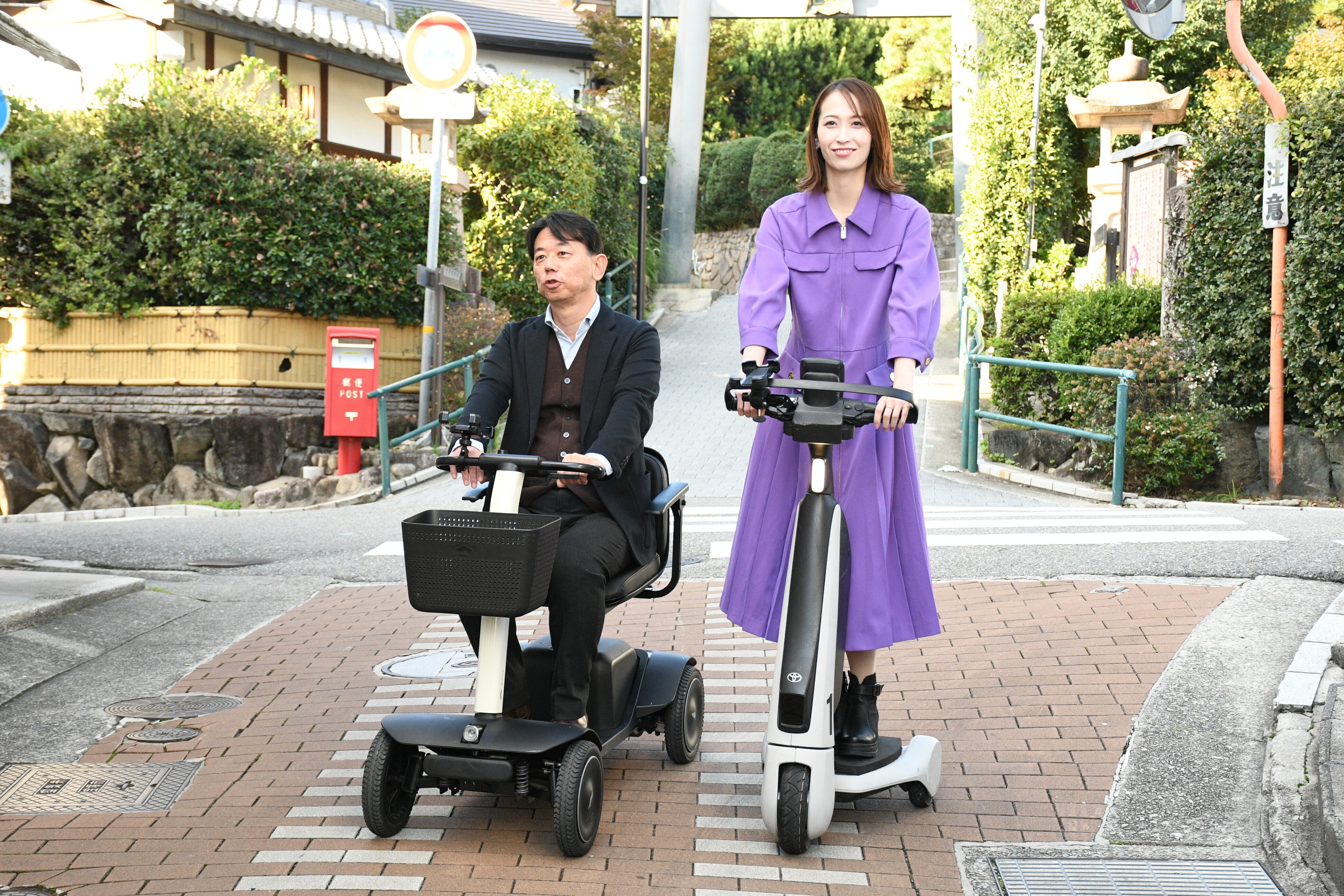 新しい観光のカタチが宝塚市に！」次世代モビリティ試乗会を開催