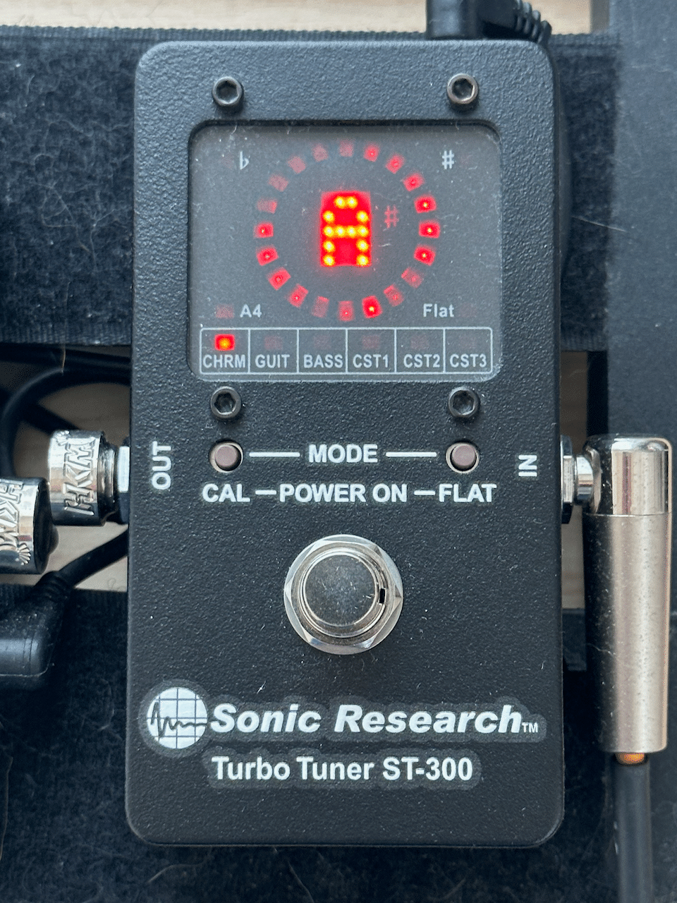 ベースチューナー Sonic Research ST-300 購入記｜nobuoo