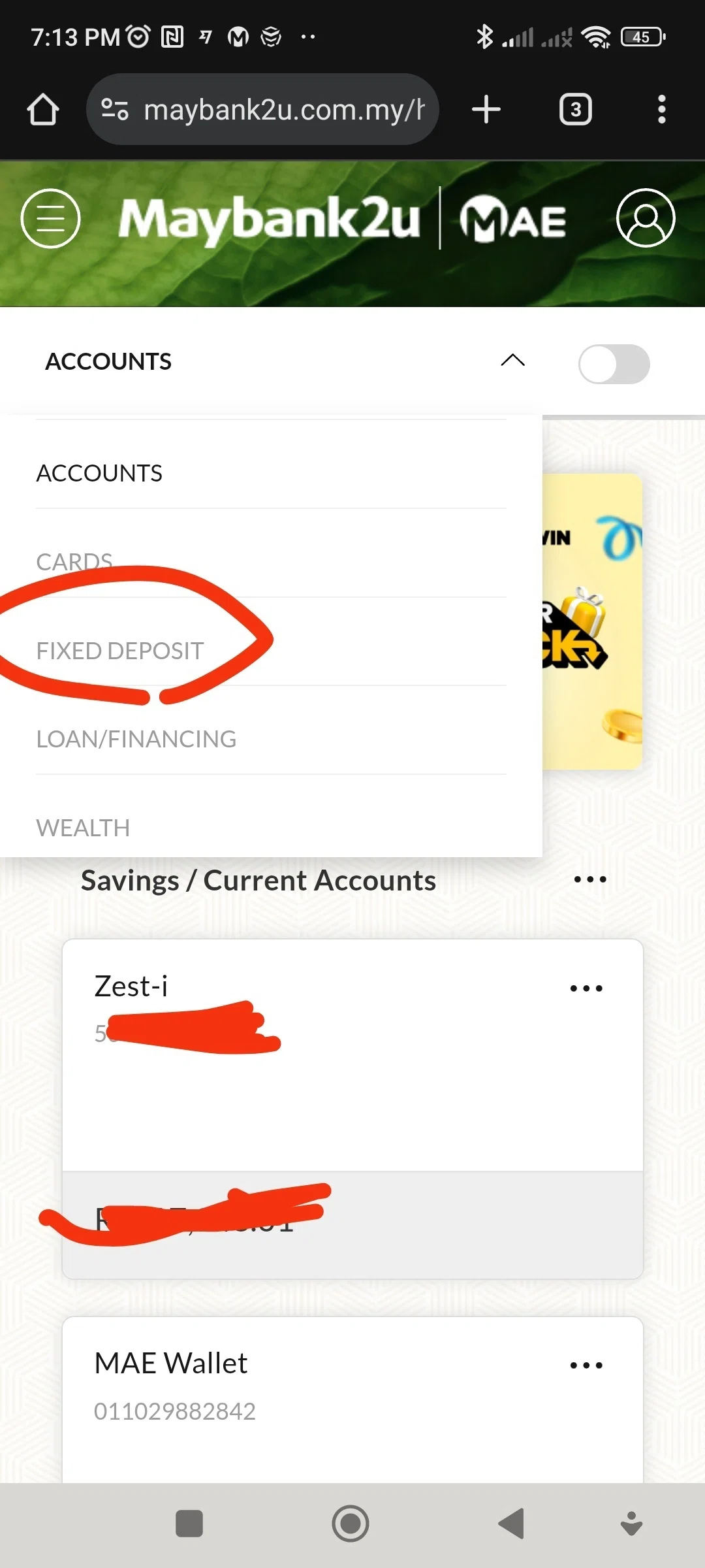 マレーシア生活】Maybankの Fixed Depositの引出（解除）方法