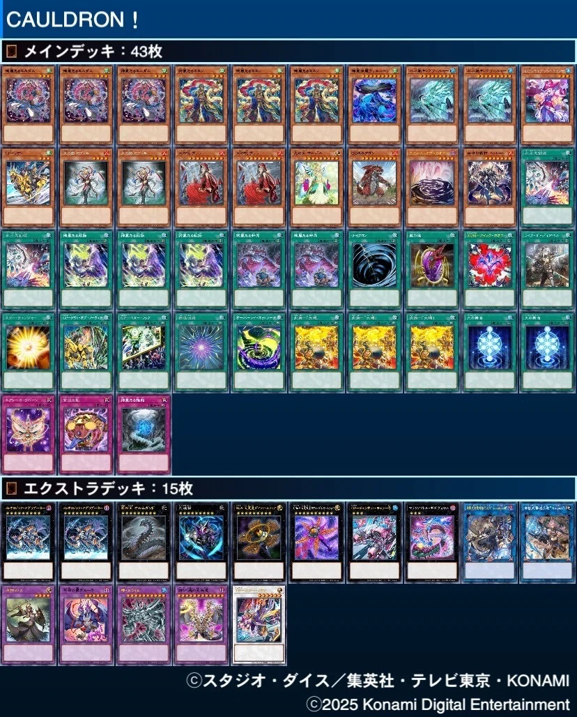 遊戯王】シナジーを煮込んで回せ『CAULDRON!』【デッキ紹介】｜ド近眼宮殿