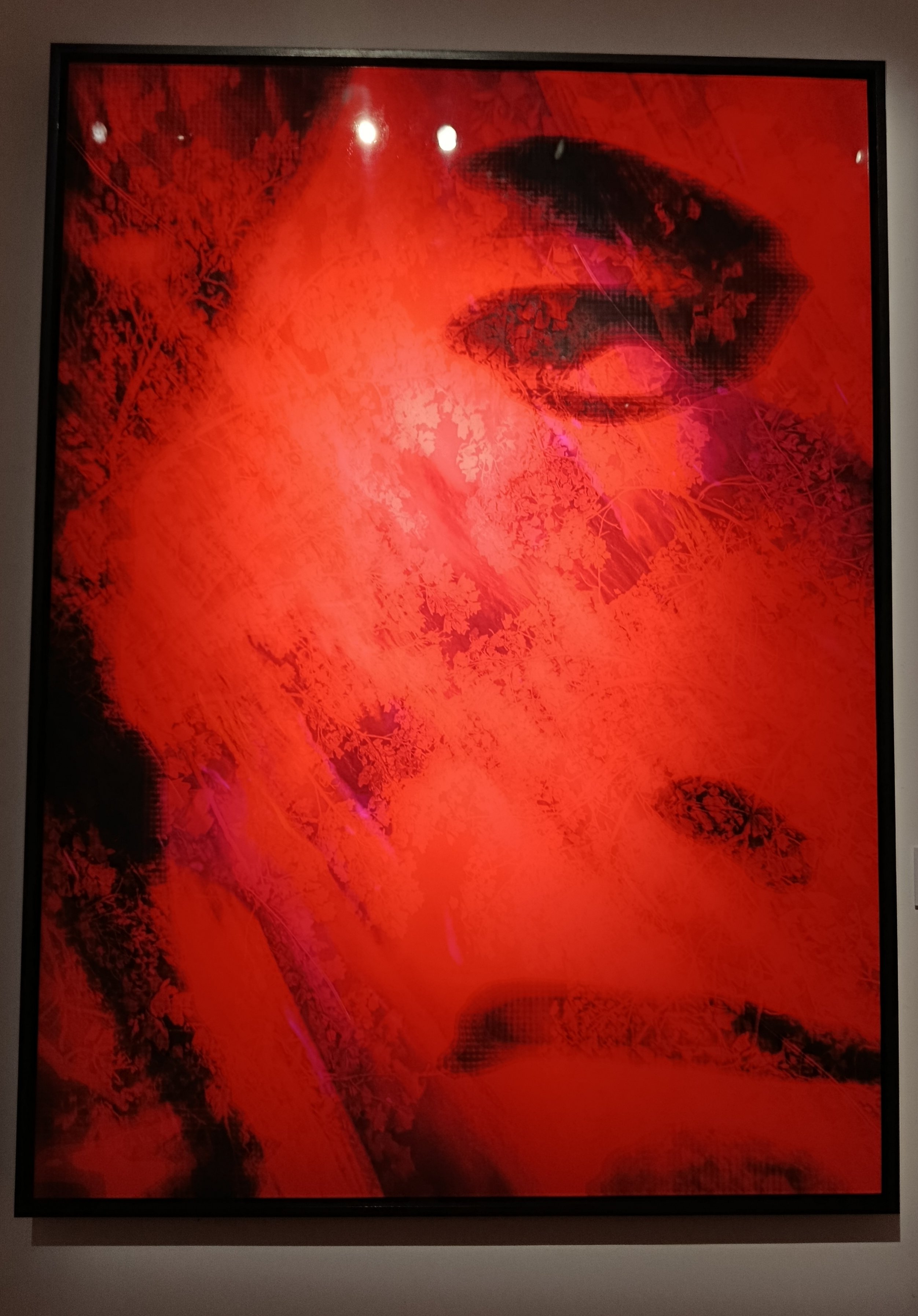 ジェネレーションの違う2人のアーティストのコラボによる展示を鑑賞