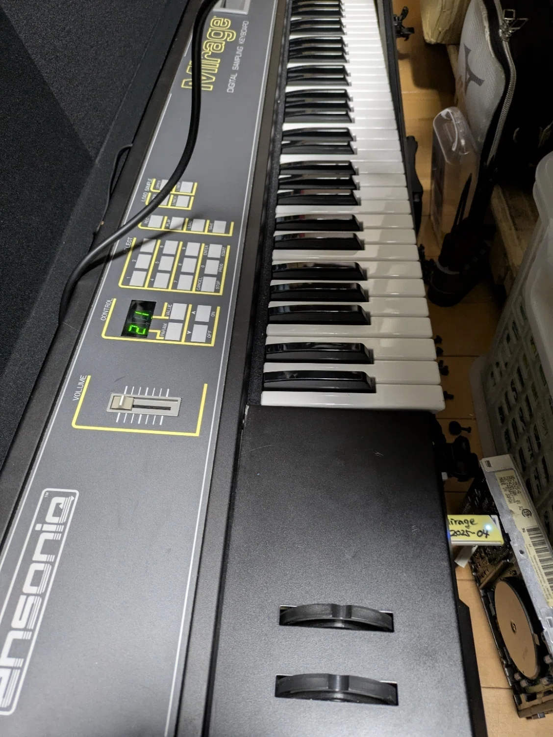 Ensoniq Mirage DSK-8 FDのimgファイル化の備忘録（Gotek FDD