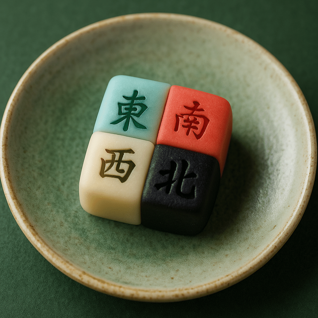 タネ007：練り切り細工✖️麻雀牌｜けいり時々ねりきり