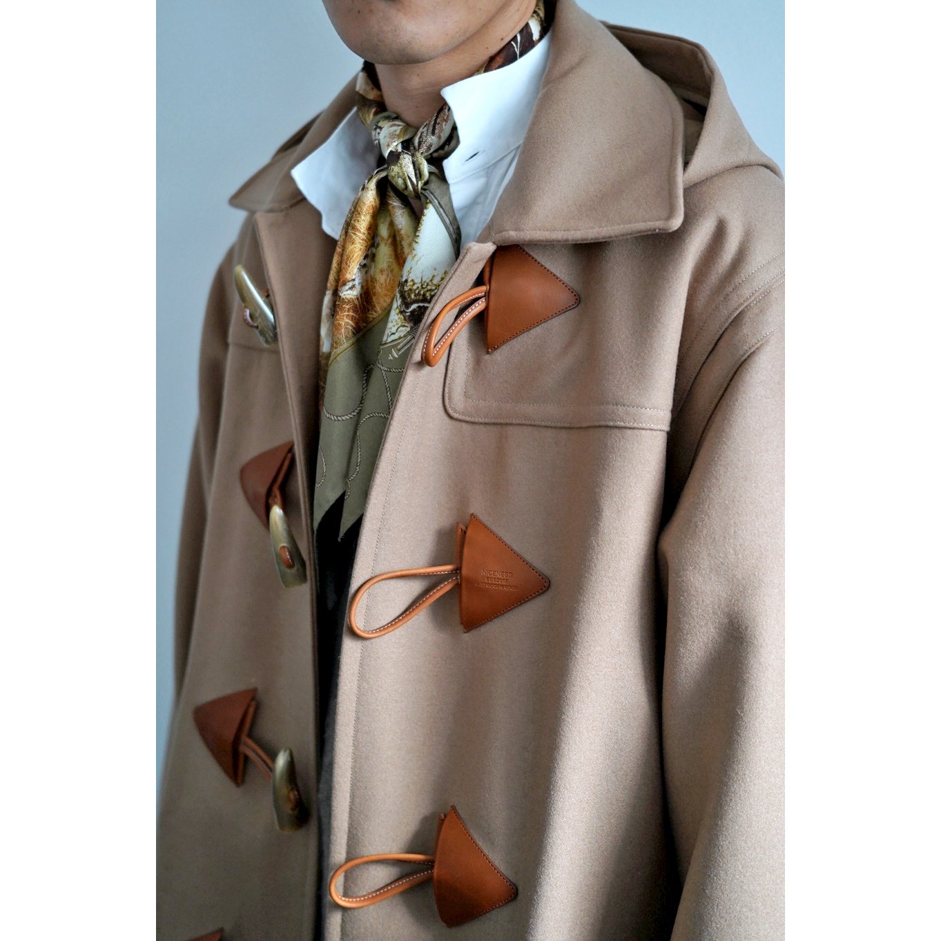 NICENESS ナイスネス ダッフルコート 希少サイズ WETTON / ウェットン ( ダッフルコート - ライトメルトン