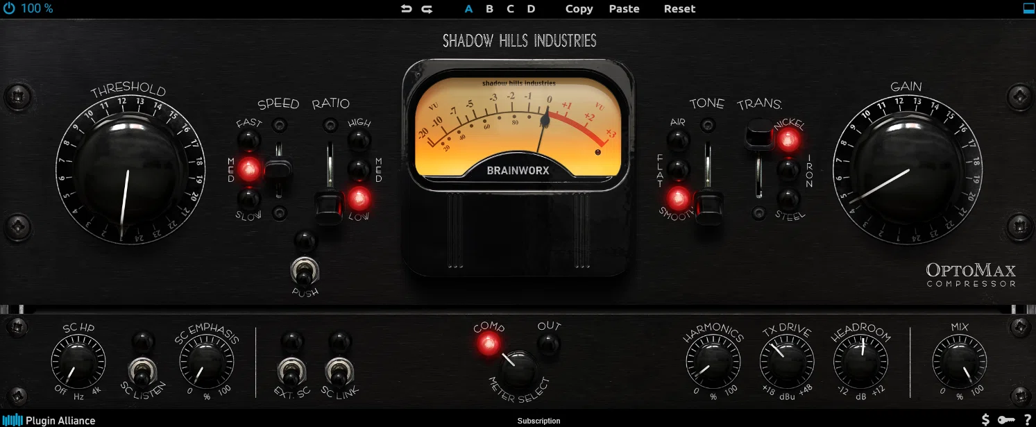 週刊プラグインレビュー」Plugin Alliance / Shadow Hills Opto MAX