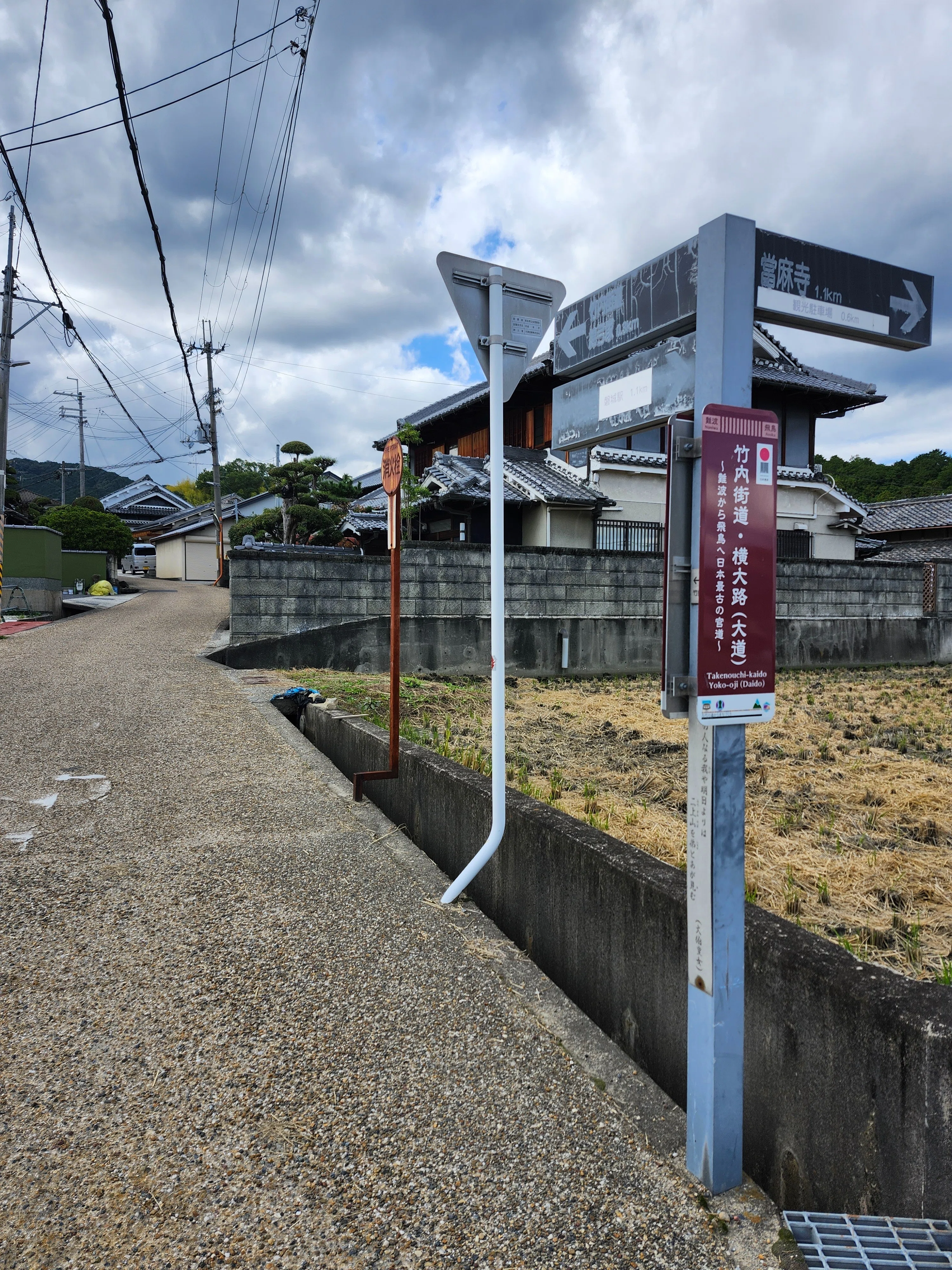 峠を越えて。竹内街道再訪⑧長尾神社へ｜大阪の街道を歩く