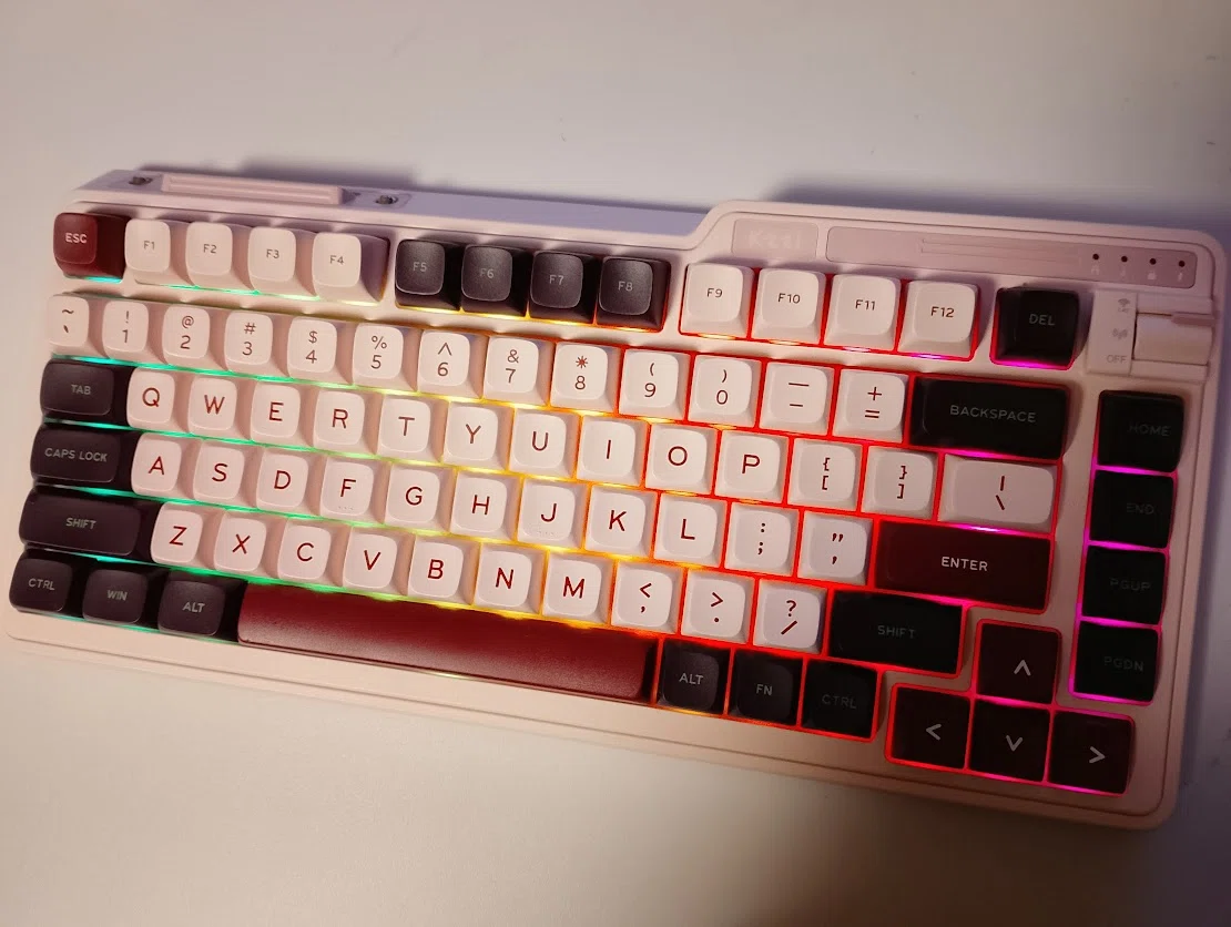 英語配列のメカニカルキーボードを購入。タイピングが気持ちいい